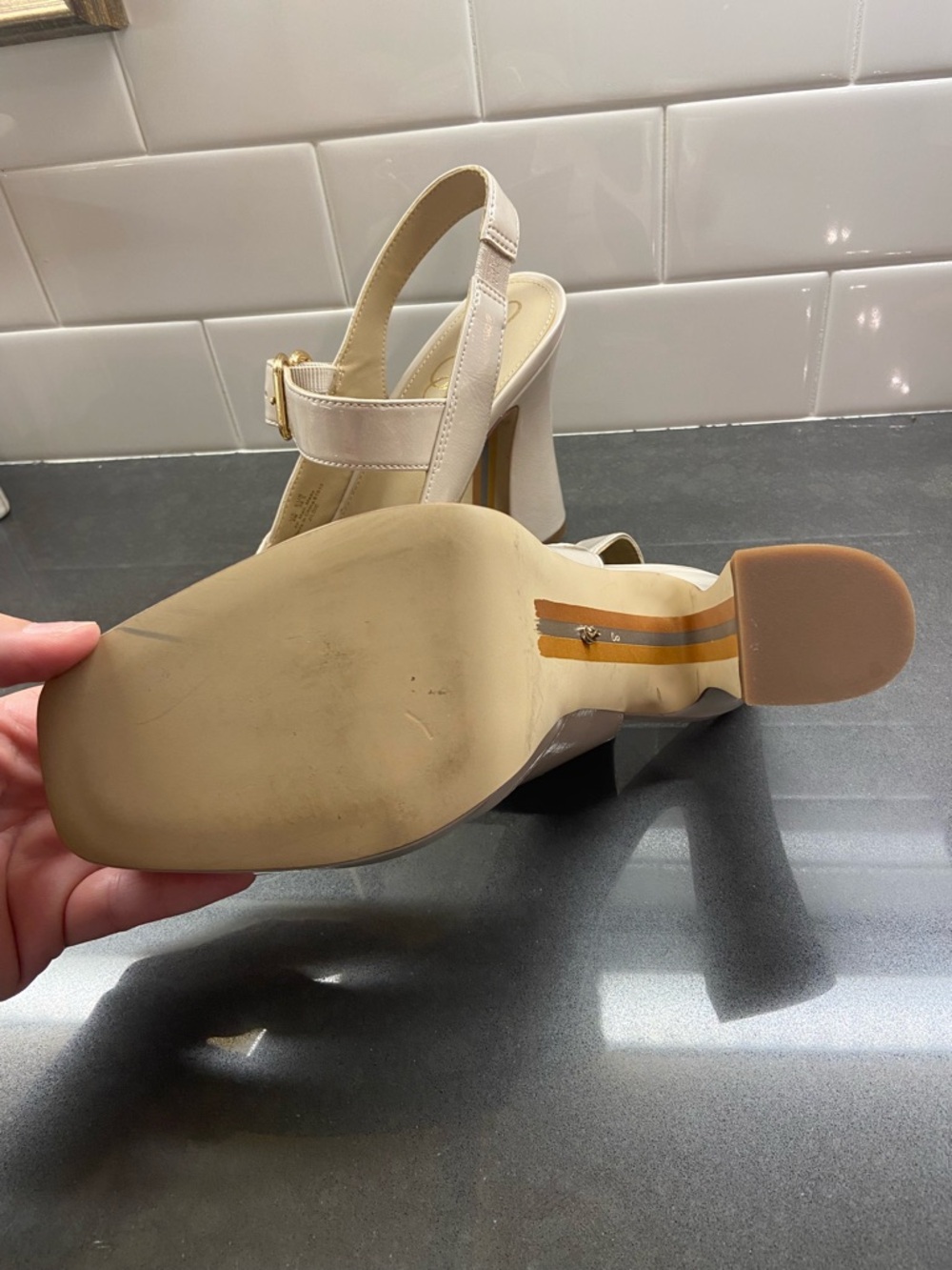 Sam Edelman Women's Jildie Mary Jane Slingback Pumps - Picture 7 of 10
